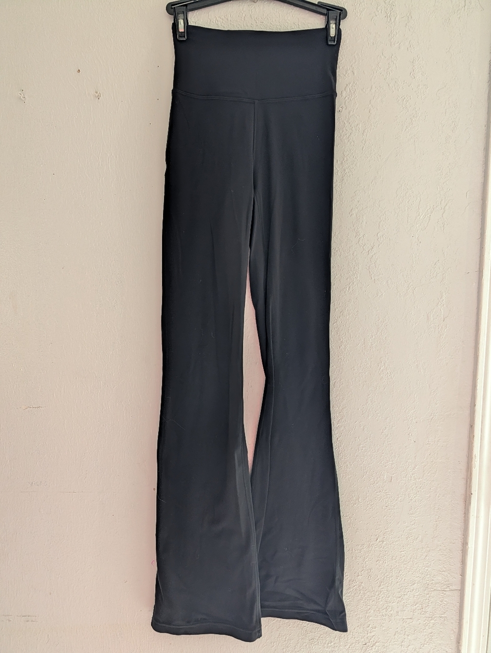 Lululemon High-Waist Black Yoga Flare Pants